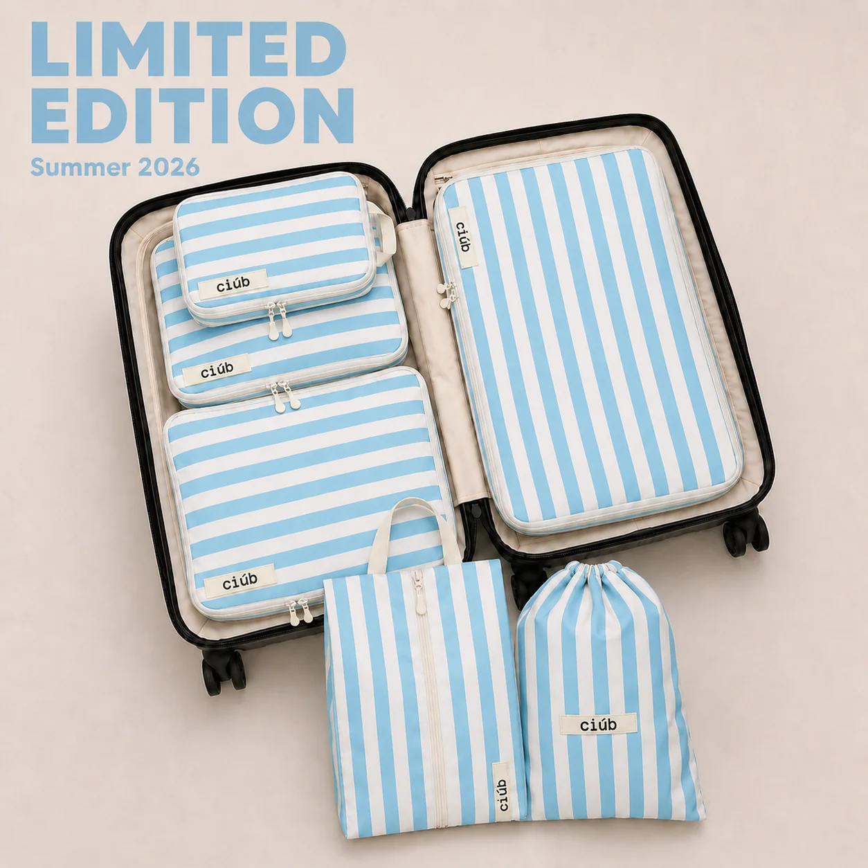 Stripe Compression Packing Cubes - Image 5