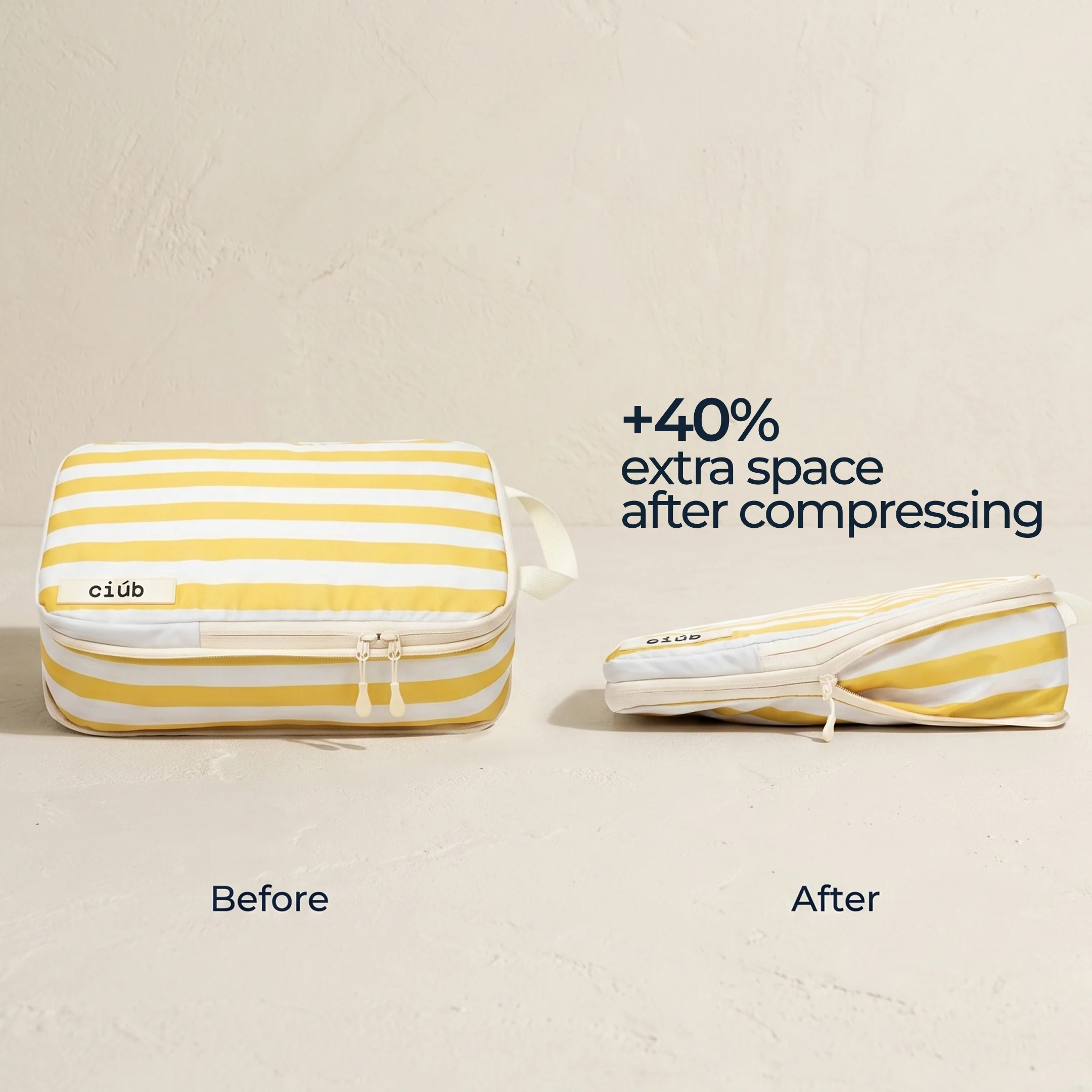 Stripe Compression Packing Cubes - Image 2